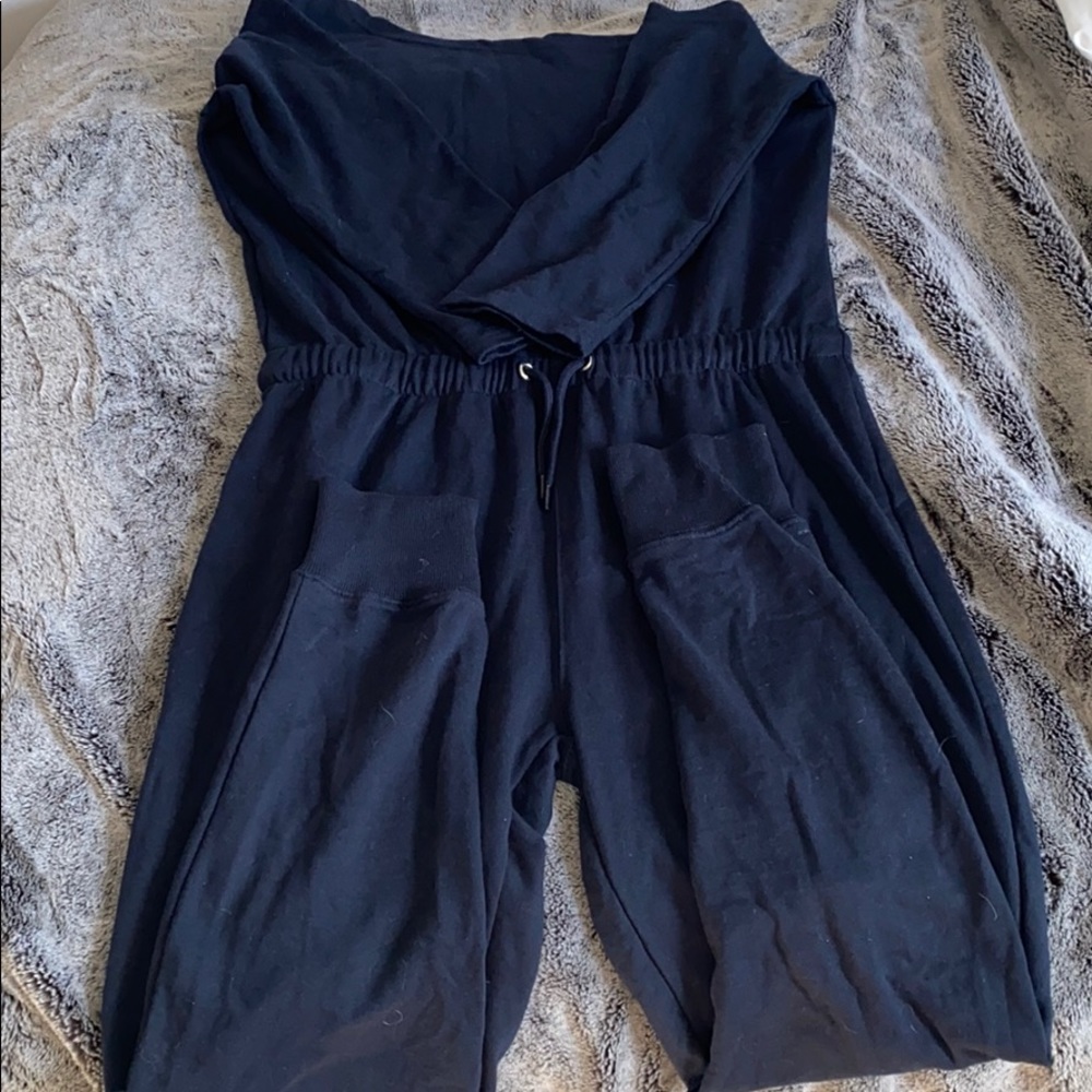 Navy Jumpsuit